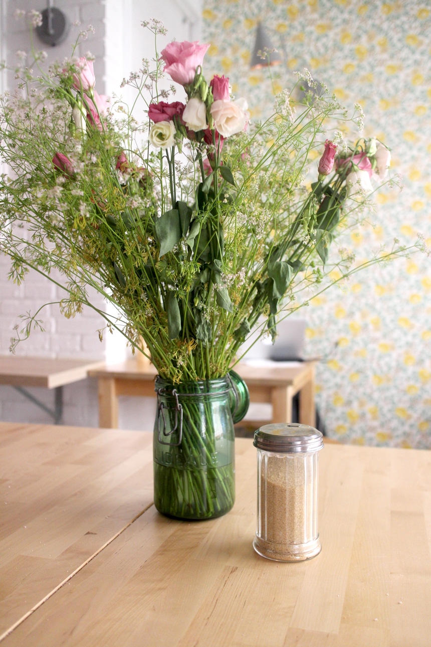 maison bastille bouquet de fleur