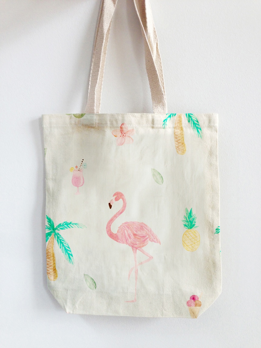 tote bag tropicoflamingo