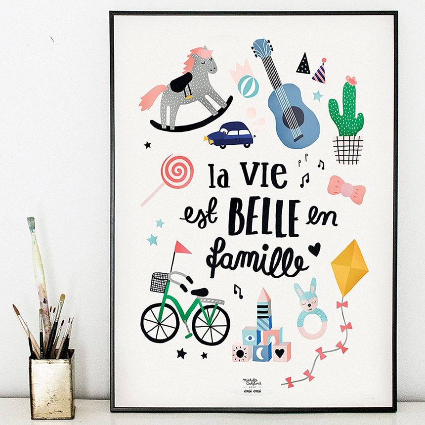 affiche-famille-Michelle-Carlslund