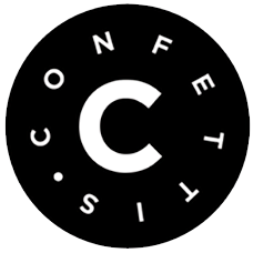 les confettis logo
