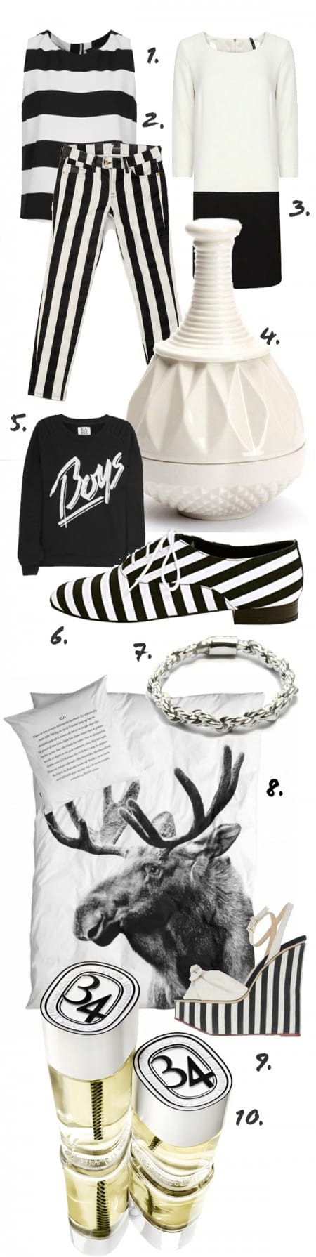 tendance black and white