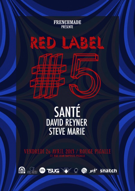 Red label #5-frenchmade