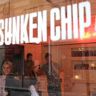 sunken chip