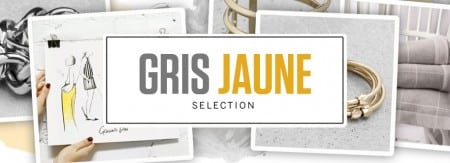 selection shopping gris-jaune