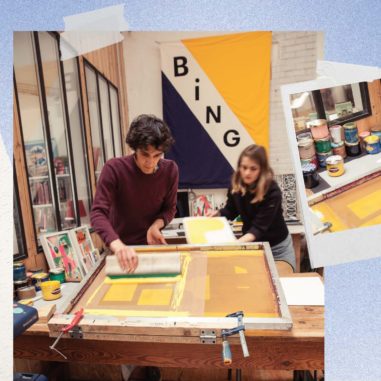 Atelier Bingo et la sérigraphie, l’histoire d’une rencontre