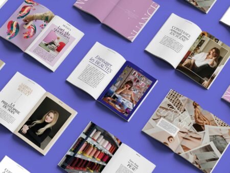 magazine Les Confettis Revue Violette Serrat
