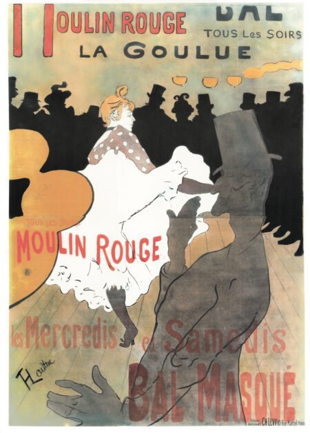 Affiche TOULOUSE-LAUTREC 1891 - ©Moulin Rouge