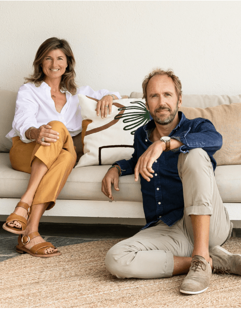 David et Géraldine, les fondateurs de Villanovo
